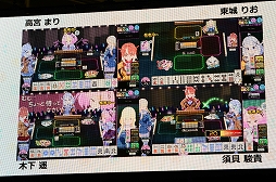 画像ギャラリー No.011のサムネイル画像 / ［JAEPO2023］「麻雀ファイトガール」のステージで，QuizKnockが女流プロ雀士と対局。ボンバーガールからはパインが参戦!?