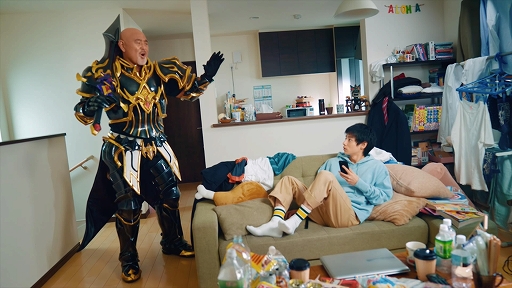 画像ギャラリー No.003のサムネイル画像 / 「魔塔転生：タフガイへの挑戦状」，“真タフガイ”アンバサダー・武藤敬司さんが出演する“WebCM3連作”が公開に