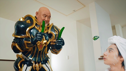画像ギャラリー No.004のサムネイル画像 / 「魔塔転生：タフガイへの挑戦状」，“真タフガイ”アンバサダー・武藤敬司さんが出演する“WebCM3連作”が公開に