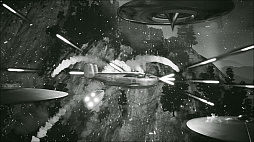 画像ギャラリー No.008のサムネイル画像 / 「Squad 51 vs. the Flying Saucers」，PC版リリース。1950年代のSF映画を思わせる2D横スクロールシューティング