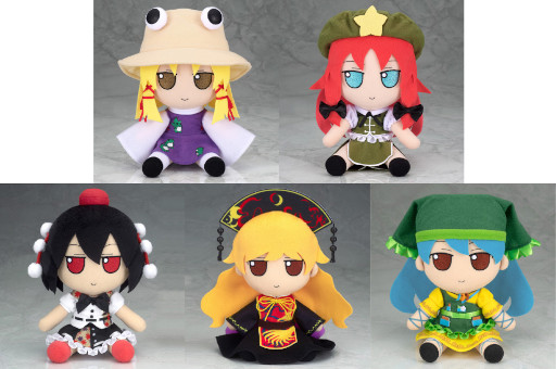 画像ギャラリー No.001のサムネイル画像 / 「東方Project」ふもふもぬいぐるみシリーズに“すわこ”など4種類の商品が再登場