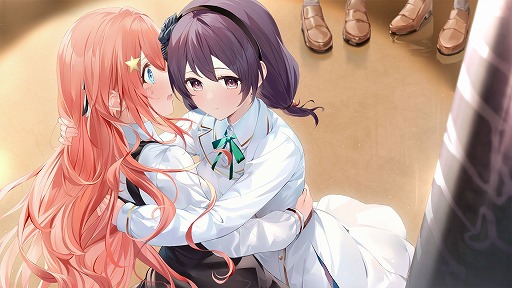 画像ギャラリー No.011のサムネイル画像 / 「私たちマリアージュ①」がSteamで9月24日発売へ。“百合演出”に特化したUIとシステムが特徴の，新作アドベンチャーゲーム