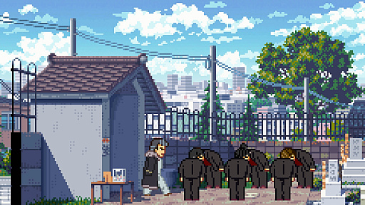 画像ギャラリー No.003のサムネイル画像 / 「Fading Afternoon」の最新トレイラー公開。ロシアのデベロッパが描く日本を舞台にした横スクロールアクション
