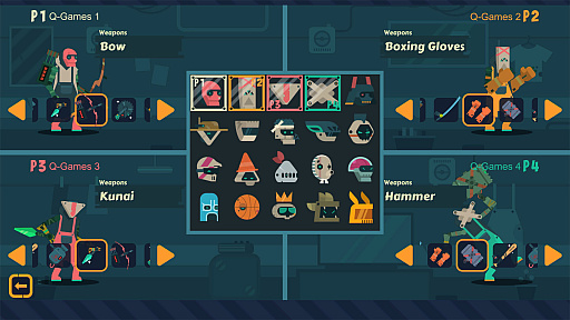 画像ギャラリー No.007のサムネイル画像 / 「PixelJunk Scrappers Deluxe」，体験版をSteamで公開。最大4人のプレイヤーが協力してゴミを回収する横スクロールアクション