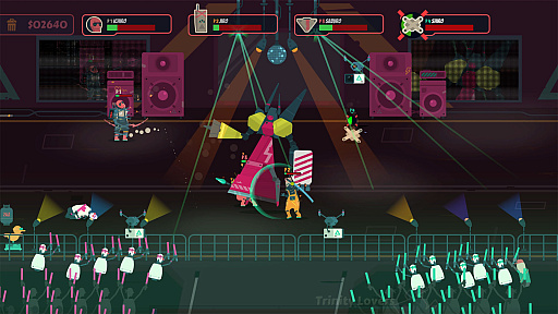 画像ギャラリー No.009のサムネイル画像 / 「PixelJunk Scrappers Deluxe」，体験版をSteamで公開。最大4人のプレイヤーが協力してゴミを回収する横スクロールアクション