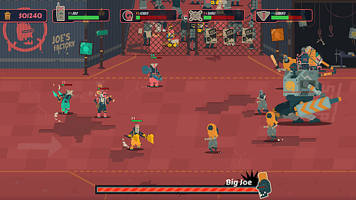 画像ギャラリー No.010のサムネイル画像 / 「PixelJunk Scrappers Deluxe」，体験版をSteamで公開。最大4人のプレイヤーが協力してゴミを回収する横スクロールアクション