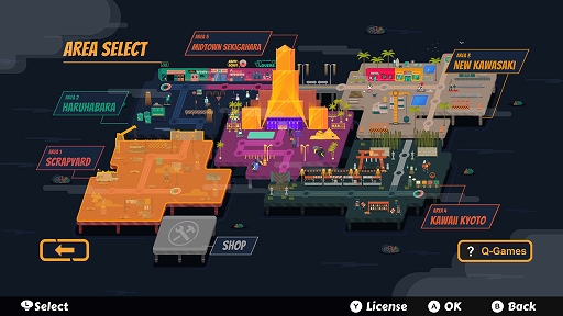 画像ギャラリー No.006のサムネイル画像 / Steam Deck向けに最適化された「PixelJunk Scrappers Deluxe」のデモ版が公開に。最大4人で協力してゴミであふれた街を掃除しよう