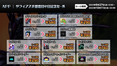 画像ギャラリー No.003のサムネイル画像 / Switch版「サーガイア」がセール初登場。最大80％オフの「ダライアスお披露目の日 記念セール」が開催に