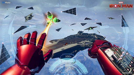 画像ギャラリー No.016のサムネイル画像 / Meta Quest 2版「マーベルアイアンマン VR」プレイレポ＆開発者インタビュー。無線化でより“アイアンマン”になりきれるタイトルへ