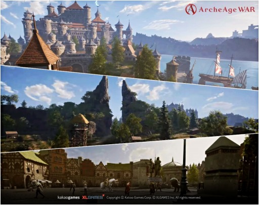 画像ギャラリー No.004のサムネイル画像 / 「ArcheAge WAR」の紹介ムービー“シームレスオープンワールド”が公開に。事前登録者数は150万を突破