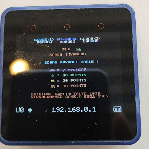画像ギャラリー No.001のサムネイル画像 / 手のひらの上でレトロゲームが動くロマン。MSXの西氏,MSX0 StackでSG-1000のゲームが動作したと報告
