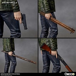 画像ギャラリー No.009のサムネイル画像 / 「SILENT HILL 2」主人公“ジェイムス・サンダーランド”の1/6スケールスタチュー,予約受け付け開始。角材や銃,鉄パイプ,大鉈を持たせられる