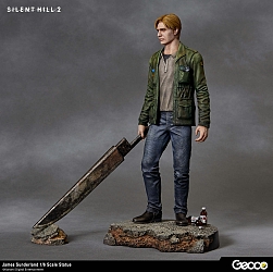 画像ギャラリー No.010のサムネイル画像 / 「SILENT HILL 2」主人公“ジェイムス・サンダーランド”の1/6スケールスタチュー,予約受け付け開始。角材や銃,鉄パイプ,大鉈を持たせられる