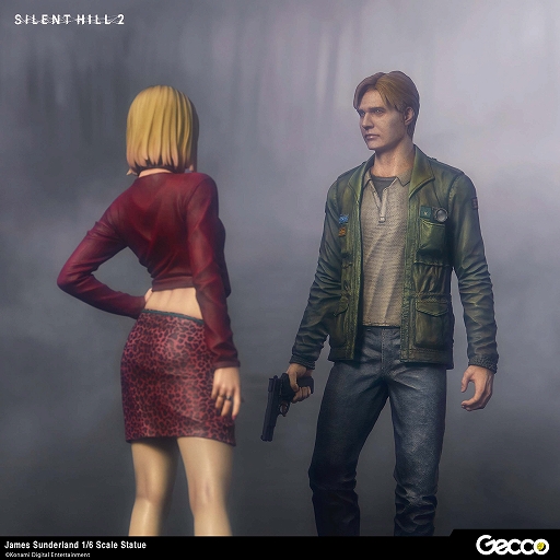 画像ギャラリー No.011のサムネイル画像 / 「SILENT HILL 2」主人公“ジェイムス・サンダーランド”の1/6スケールスタチュー,予約受け付け開始。角材や銃,鉄パイプ,大鉈を持たせられる