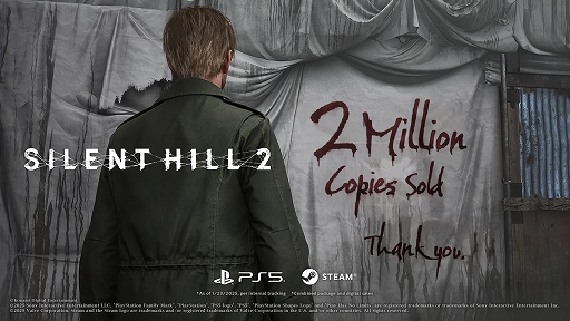 画像ギャラリー No.001のサムネイル画像 / リメイク版「SILENT HILL 2」，全世界累計出荷本数が200万本を突破。Steamで“圧倒的に好評”になるなど，国内外で高い評価を獲得