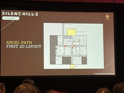 画像ギャラリー No.007のサムネイル画像 / ［GDC 2025］「サイレントヒル2」リメイクは迷宮の恐怖をどう再構築したのかーー同作のシニアレベルデザイナーが登壇したセッションをレポート