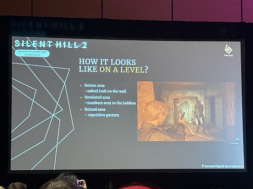 画像ギャラリー No.008のサムネイル画像 / ［GDC 2025］「サイレントヒル2」リメイクは迷宮の恐怖をどう再構築したのかーー同作のシニアレベルデザイナーが登壇したセッションをレポート