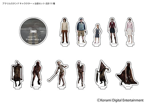 画像ギャラリー No.009のサムネイル画像 / 「EXHIBITION OF SILENT HILL 2」,7月24日より池袋PARCOで開催決定。Tシャツやアクスタ,レコードバッグなどグッズ情報も公開に