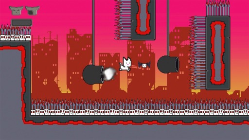 画像ギャラリー No.002のサムネイル画像 / 可愛い子猫たちが地獄のステージを探検。Switch向けアクションゲーム「BYTE CATS」本日リリース