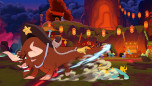 画像ギャラリー No.006のサムネイル画像 / 「Them's Fightin' Herds」，パワフルな雄牛“Texas”が新キャラクターとして参戦。大きな身体での突進や投げ縄で戦う