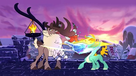 画像ギャラリー No.002のサムネイル画像 / アニメチックな2D動物格闘「Them's Fightin' Herds」，DLCキャラクター“Stronghoof”を配信。紹介トレイラーも公開に