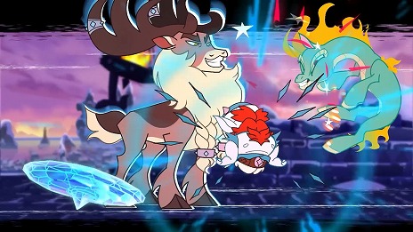 画像ギャラリー No.004のサムネイル画像 / アニメチックな2D動物格闘「Them's Fightin' Herds」，DLCキャラクター“Stronghoof”を配信。紹介トレイラーも公開に