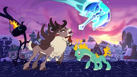 画像ギャラリー No.007のサムネイル画像 / アニメチックな2D動物格闘「Them's Fightin' Herds」，DLCキャラクター“Stronghoof”を配信。紹介トレイラーも公開に