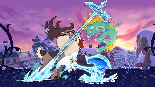 画像ギャラリー No.009のサムネイル画像 / アニメチックな2D動物格闘「Them's Fightin' Herds」，DLCキャラクター“Stronghoof”を配信。紹介トレイラーも公開に
