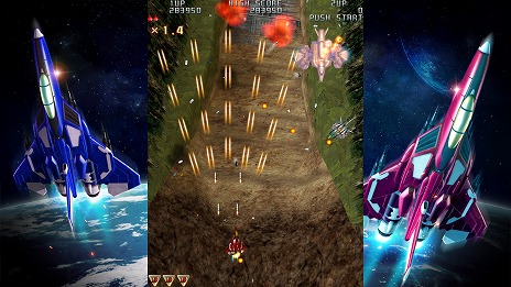 画像ギャラリー No.004のサムネイル画像 / 「雷電III×MIKADO MANIAX」，コンシューマ機向けに2023年2月23日発売。20曲以上のアレンジBGMが収録され，多数の新機能を実装