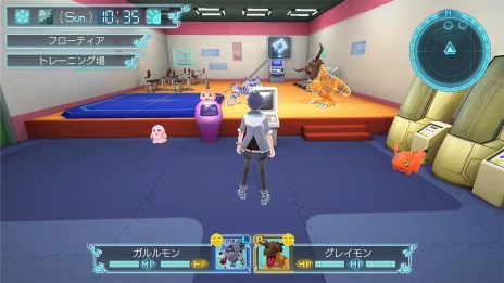 画像ギャラリー No.027のサムネイル画像 / 「デジモンワールド -next 0rder- INTERNATIONAL EDITION」謎の少女ルーシュとマメオ登場。パートナーデジモンが合体する“ExE”の情報も