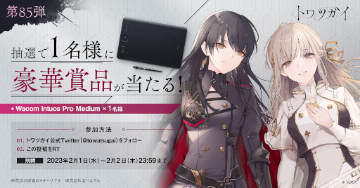 画像ギャラリー No.003のサムネイル画像 / 「トワツガイ」,イラストコンテストをpixivにて開催。賞金総額は100万円