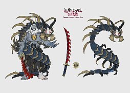 画像ギャラリー No.007のサムネイル画像 / 和風アクションRPG「百剣討妖伝綺譚」,最新アニメーショントレイラー公開。「時雨」に続く,2人の主人公の姿も明らかに