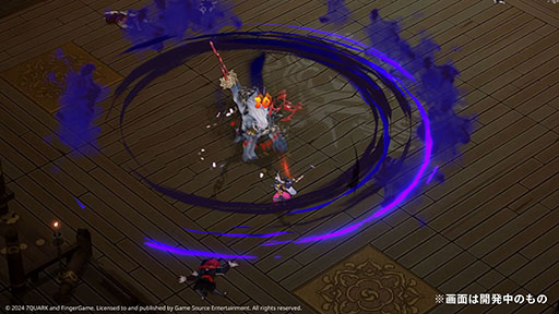 画像ギャラリー No.003のサムネイル画像 / 新作ローグライクアクションRPG「百剣討妖伝綺譚」，2024年内に発売。3人の主人公による「輪廻転生」がテーマの物語が繰り広げられる