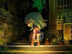 夜道探索ACT「夜廻三」のPC（Steam）版，本日リリース。懐中電灯の明かりと心臓の鼓動を頼りに，不気味な夜の街をさまよう