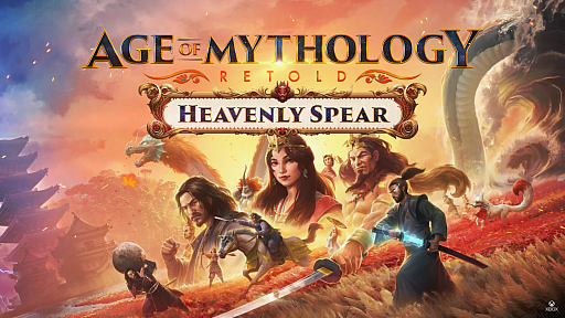 画像ギャラリー No.002のサムネイル画像 / 「Age of Mythology: Retold」，日本神話をテーマにした最新拡張「Heavenly Spear」が発表に。2025年秋にリリース