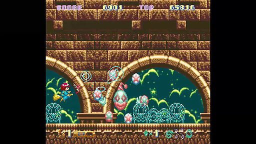 画像ギャラリー No.006のサムネイル画像 / 「コットン100％」と「パノラマコットン」の各Switch版，PS4版の国内配信が本日スタート。魔法使いの少女が活躍するポップなSTG
