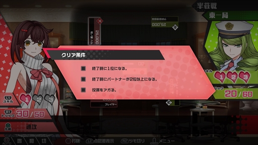 画像ギャラリー No.007のサムネイル画像 / ［プレイレポ］新作麻雀ゲーム「つーじゃんせる！！」は超能力を駆使したタッグバトルを楽しめる。麻雀を覚えられる初心者向けコンテンツも収録