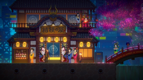 画像ギャラリー No.005のサムネイル画像 / サイバーパンク謎解きADV「ミスト探偵」,舞台となる“スターライトシティ”の世界紹介第二弾を公開