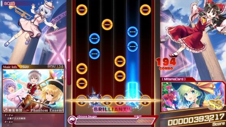 画像ギャラリー No.008のサムネイル画像 / PC版「東方ダンマクカグラ ファンタジア・ロスト」の発売日が2024年2月8日に決定。Toby Fox×ZUNコラボ楽曲を無料配信