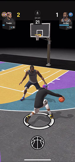 画像ギャラリー No.003のサムネイル画像 / Niantic×NBAの位置情報ゲーム「NBA All-World」,サービス開始。現実世界を探検してNBAの選手に出会い,挑戦できるバスケットボールゲーム