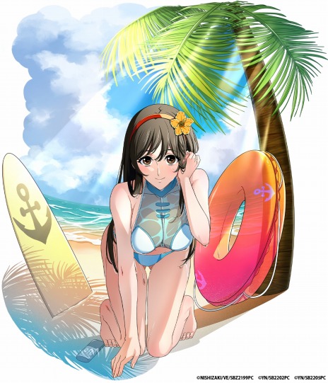 画像ギャラリー No.005のサムネイル画像 / 「宇宙戦艦ヤマト 未来への航路」水着姿のスターシャ，ユリーシャ，西条未来を実装。3人を入手できるRUSHイベントが開催に