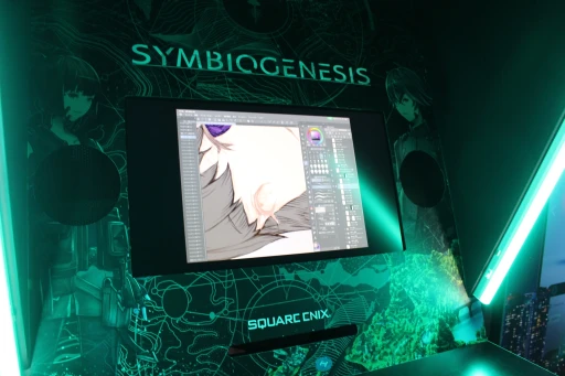 画像ギャラリー No.003のサムネイル画像 / 「SYMBIOGENESIS」のキャラクターを描くライブドローイングも。「WebX 2024」のゲームエリアの様子をお届け［WebX］