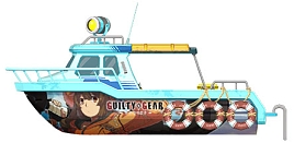 画像ギャラリー No.005のサムネイル画像 / Switch向けパッケージ版「デイヴ・ザ・ダイバー」，対戦格闘「GGST」とのコラボパックより，ソルやカイなど7キャラのボートペイントを公開