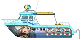 画像ギャラリー No.011のサムネイル画像 / Switch向けパッケージ版「デイヴ・ザ・ダイバー」，対戦格闘「GGST」とのコラボパックより，ソルやカイなど7キャラのボートペイントを公開