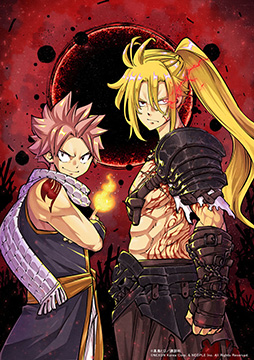 画像ギャラリー No.001のサムネイル画像 / 「The First Berserker: Khazan」，真島ヒロ氏によるコラボイラストを公開。カザンと「FAIRY TAIL」ナツとの2ショットが描かれる