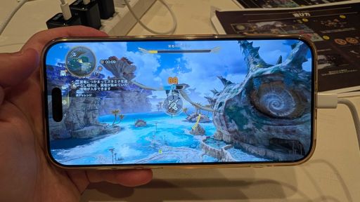 画像ギャラリー No.005のサムネイル画像 / ハンティングアクション「モンスターハンターアウトランダーズ」を試遊。スマホに最適化された要素や，本作独自の要素を紹介［TGS2025］