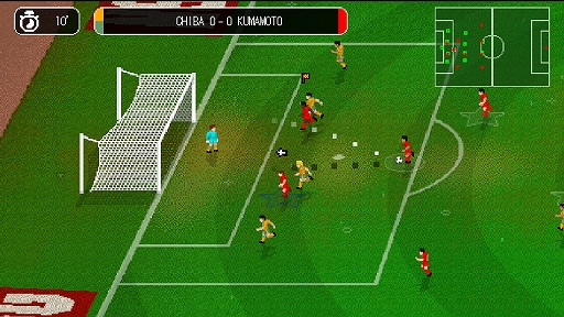画像ギャラリー No.007のサムネイル画像 / 「サッカークラブライフ レトロゴール」，本日配信開始。アクションとチームマネジメントが融合した16ビット風サッカーゲーム