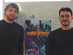 ［インタビュー］メガドラ新作「アステボルグの悪魔」は若手開発者の挑戦によって作られた。2人のフランス人に120Mbitゲーム開発の裏側を聞く
