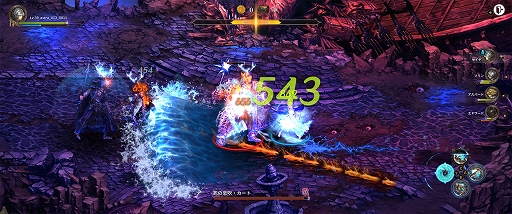 画像ギャラリー No.004のサムネイル画像 / ［gamescom］難度高めのベルトスクロールACT「星になれ-ヴェーダの騎士たち」はストーリーもアツイ。ディレクターへの合同インタビューも