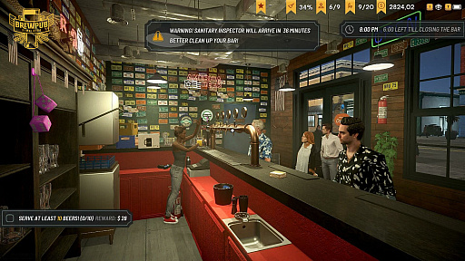 画像ギャラリー No.009のサムネイル画像 / うまいビールを作って街一番のパブを作ろう。「Brewpub Simulator」本日リリース